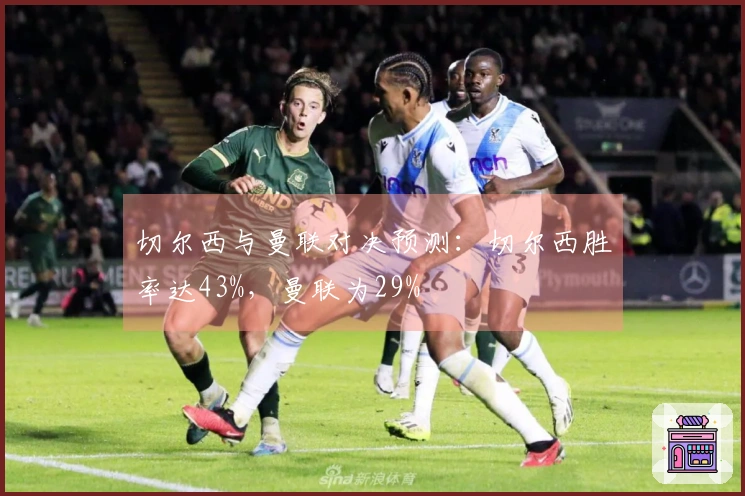 切尔西与曼联对决预测：切尔西胜率达43%，曼联为29%